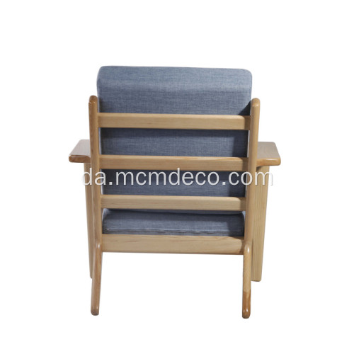 Cashmere Hans Wegner planke armstol replika